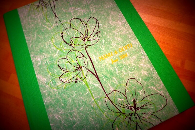 Fotoalbum, Hochformat